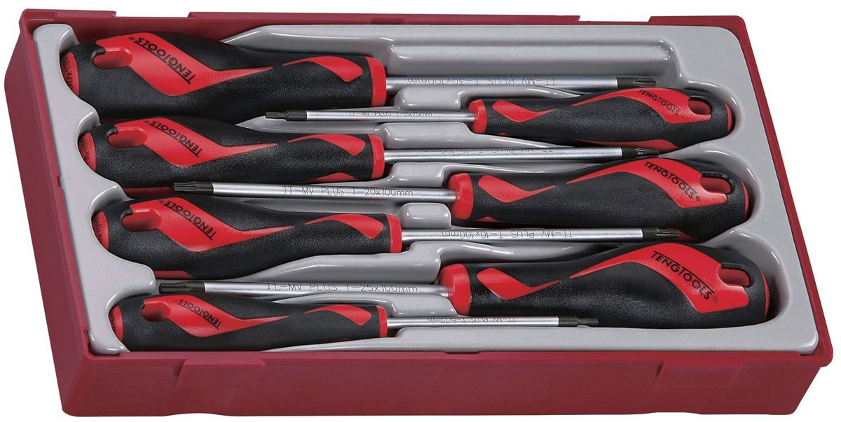 Teng Tools TT917TXN Schroevendraaierset TX-TPX met Tray, 7-delig