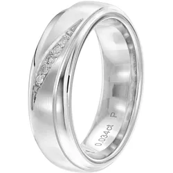 Viventy 698080 Damenring 925 Silber mit Diamanten Verlobungsring, 60/19,1