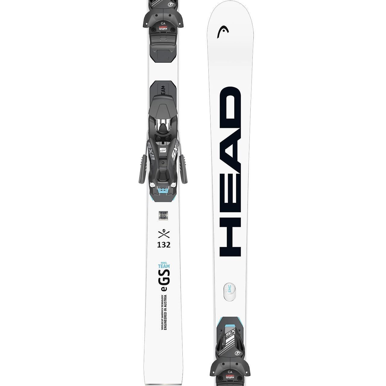 Head WCR e.GS Rebel Team U8 - 132 cm