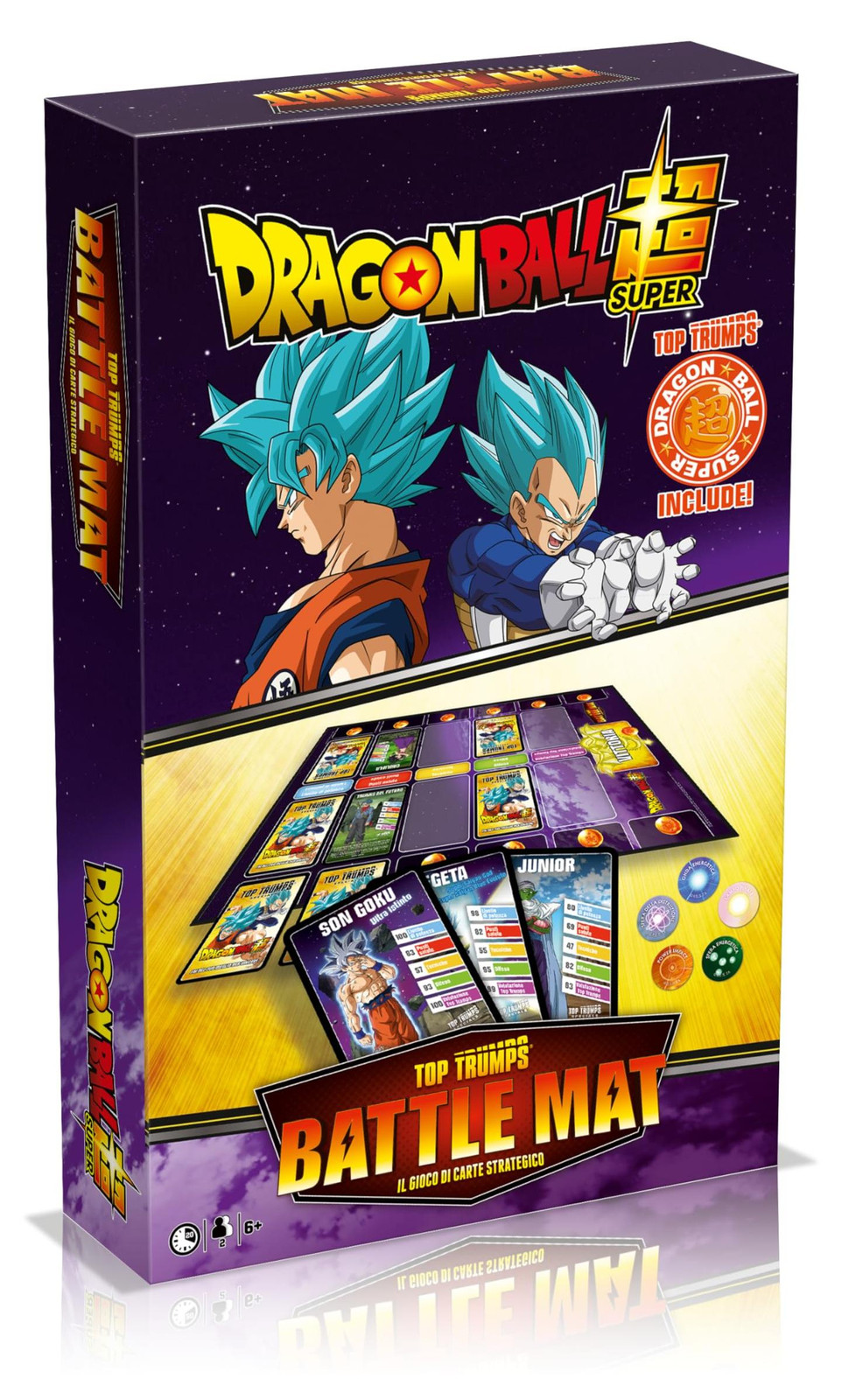 Top Trumps speelkaarten van Winning Moves, meerkleurig