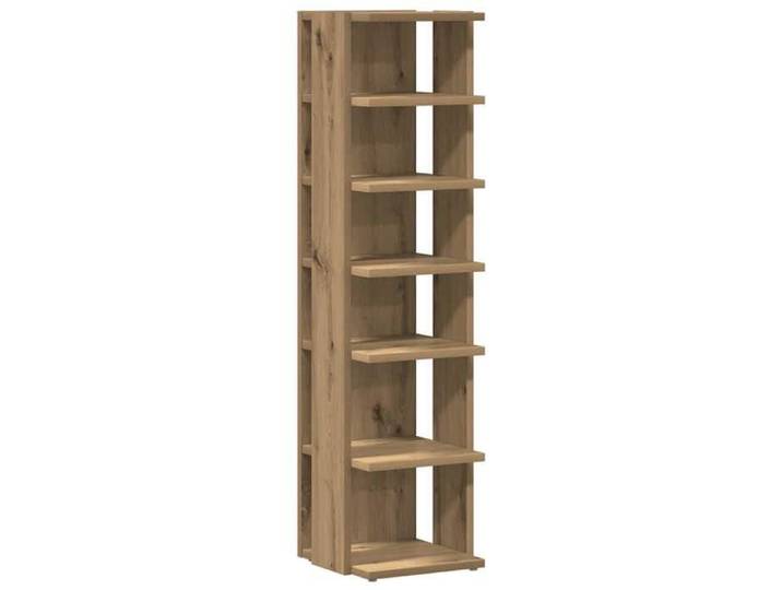 Moderne Armoire à chaussures chêne artisanal bois d'ingénierie Etagères & casiers à chaussures @EU62288