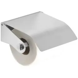 Toilettenpapierspender Simex Basic Edelstahl satiniert für eine Kleinrolle, für die Wandmontage