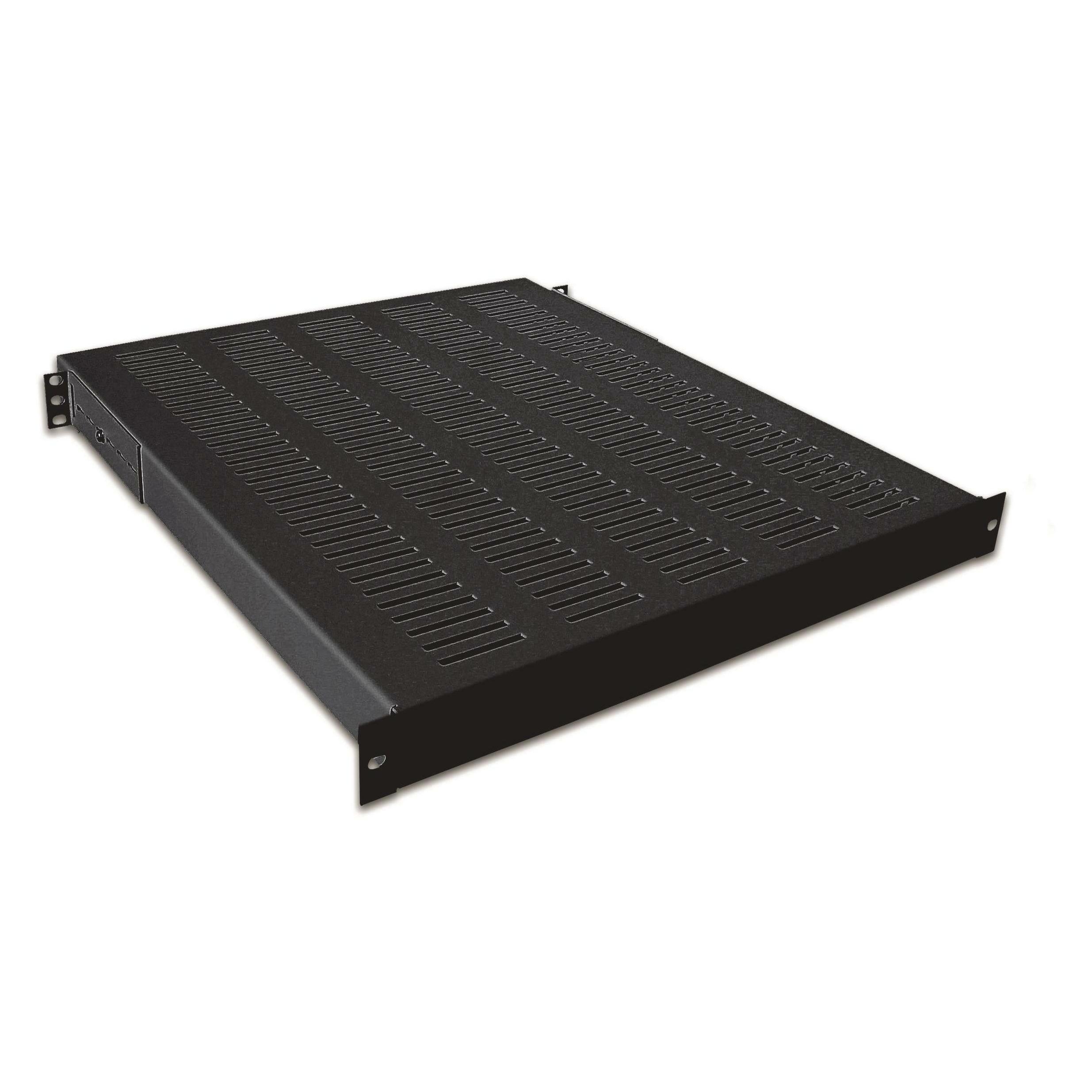 Wirewin 19" 1HE Schwerlastfachboden (SHELF HD 600 BL)