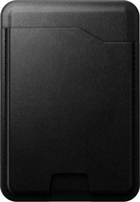 Nomad Leather Mag Wallet With Find My Tracking Black