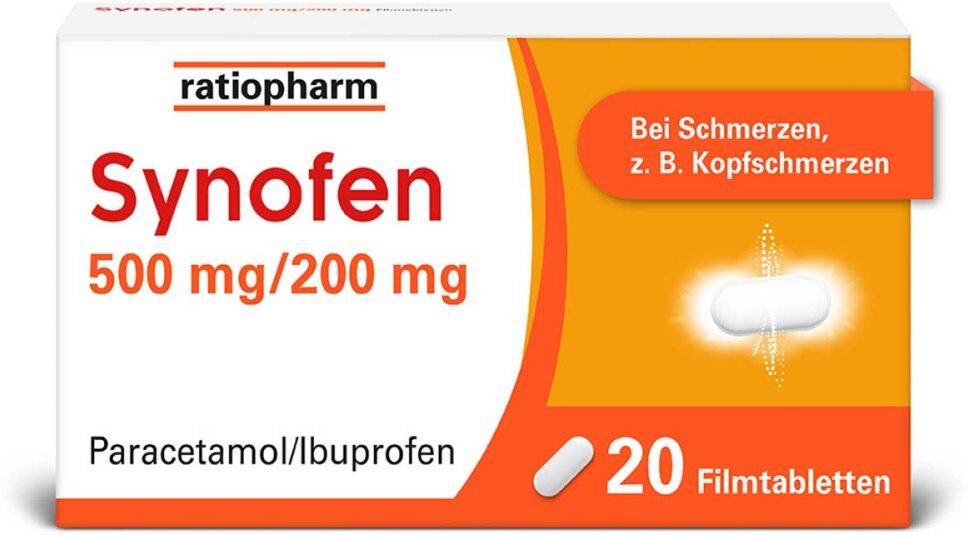 ratiopharm Synofen – mit Ibuprofen und Paracetamol
