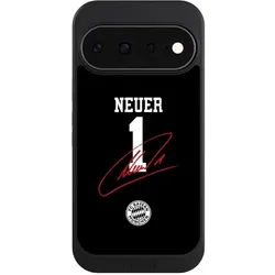 Nivocase Hülle für Google Pixel 11 Handyhülle NIVOcore Case Schwarz FC Bayern München FCB Manuel Neuer (Google Pixel 11), Smartphone Hülle, Schwarz