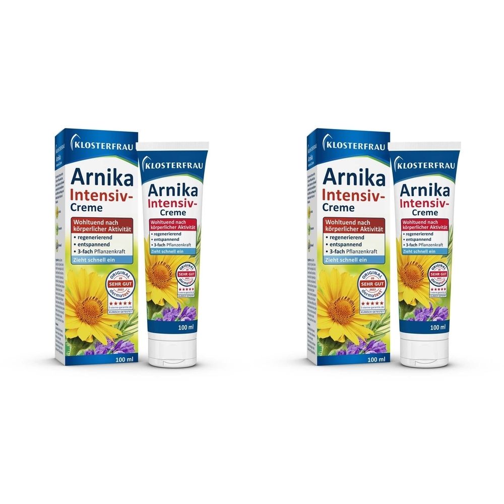 Klosterfrau Arnika Intensiv-Creme 2x 2x100 ml Creme