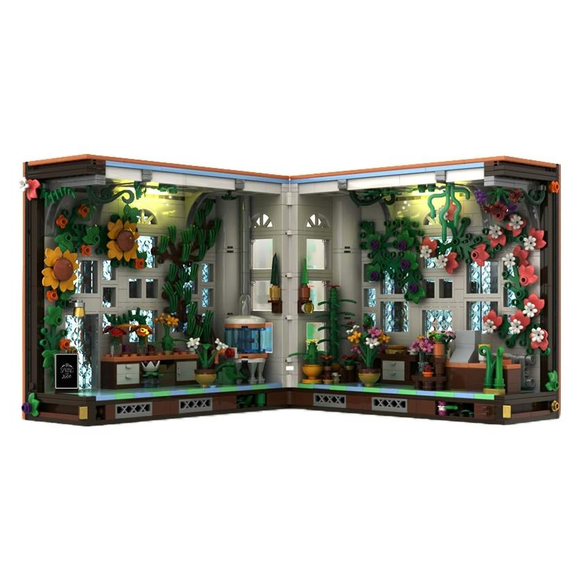 Brixies Plus Book Nook Flowershop (222605)