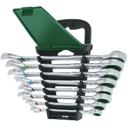 Bosch Handwerkzeuge Schraubenschlüssel mit Ratsche Set 8-tlg. - 1600A027PS