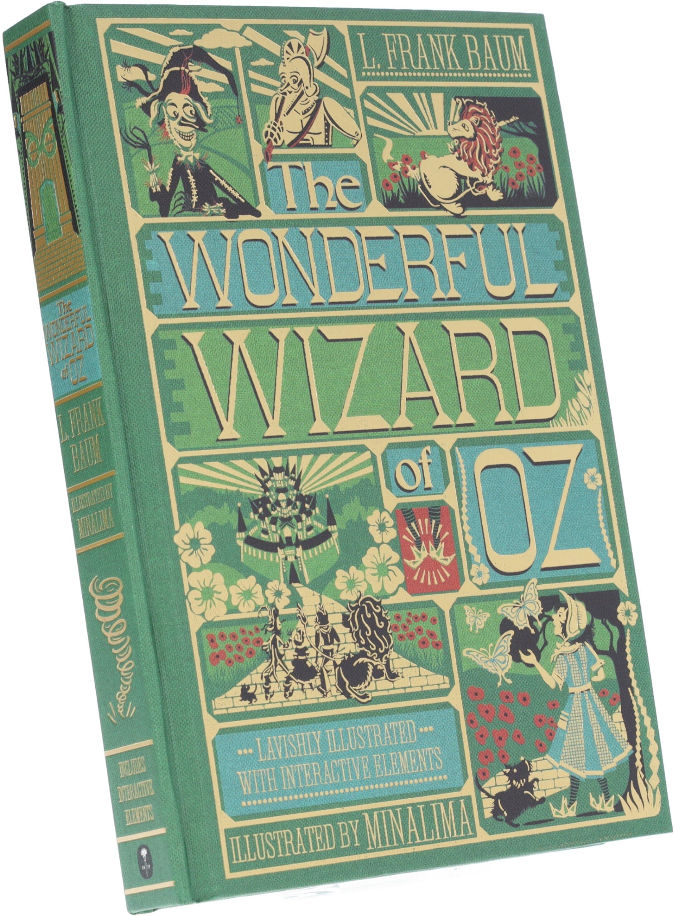 The Wonderful Wizard of Oz Interactive (MinaLima Edition) by L. Frank Baum - Fiction - Hardback (Illustrated with Interactive Elements) HarperCollins Publishers