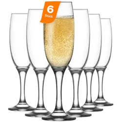 LAV Empire Champagnerflöten – 220 ml (7 1/2 oz), 6er Set