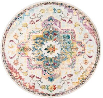 SAFAVIEH Crystal Floretta Vintage Boho Medallion Rug