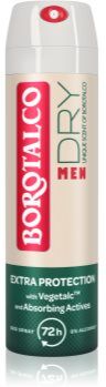 Borotalco MEN Dry desodorizante em spray para homens fragrâncias Unique Scent of 150 ml. MEN Dry