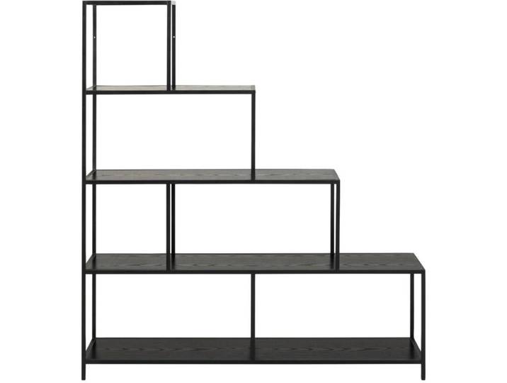 AC Design Furniture Wandregal AC Design Schwarz Metall B 135 T 35 cm - Wandregal