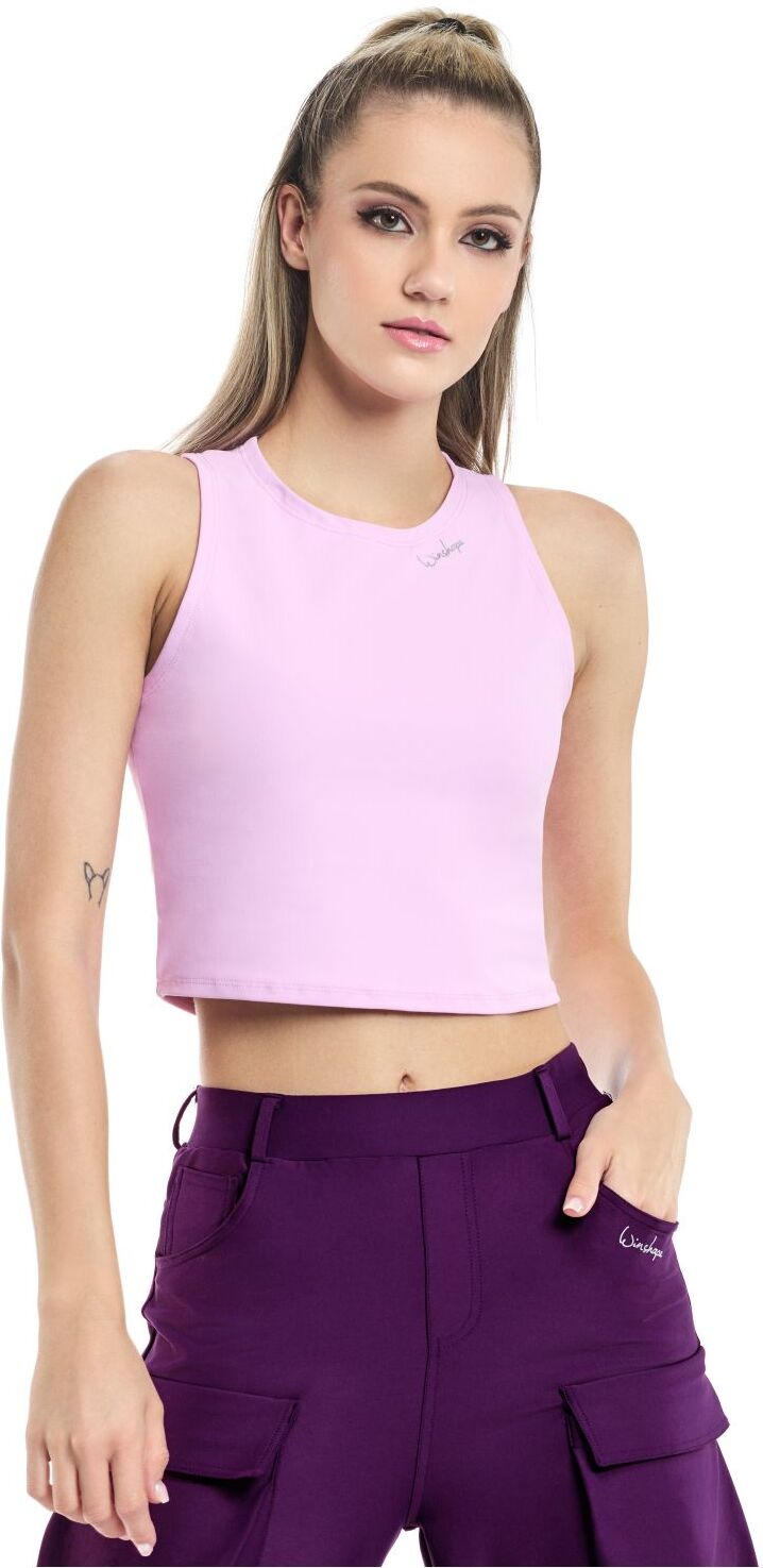Tanktop WINSHAPE "AET136C", Damen, Gr. S, rosa (lavender rose), 85% Polyester, 15% Elasthan, Rundhals, Tops Tanktop, Functional Comfort