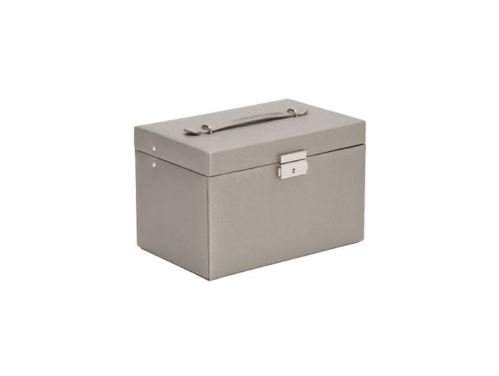 Design Schmuckkoffer „Heritage“ Samt Grau WOLF