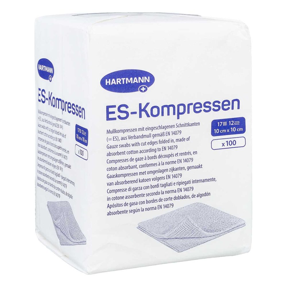 PAUL HARTMANN AG Es-kompressen unsteril 10x10 cm 12fach 01447246