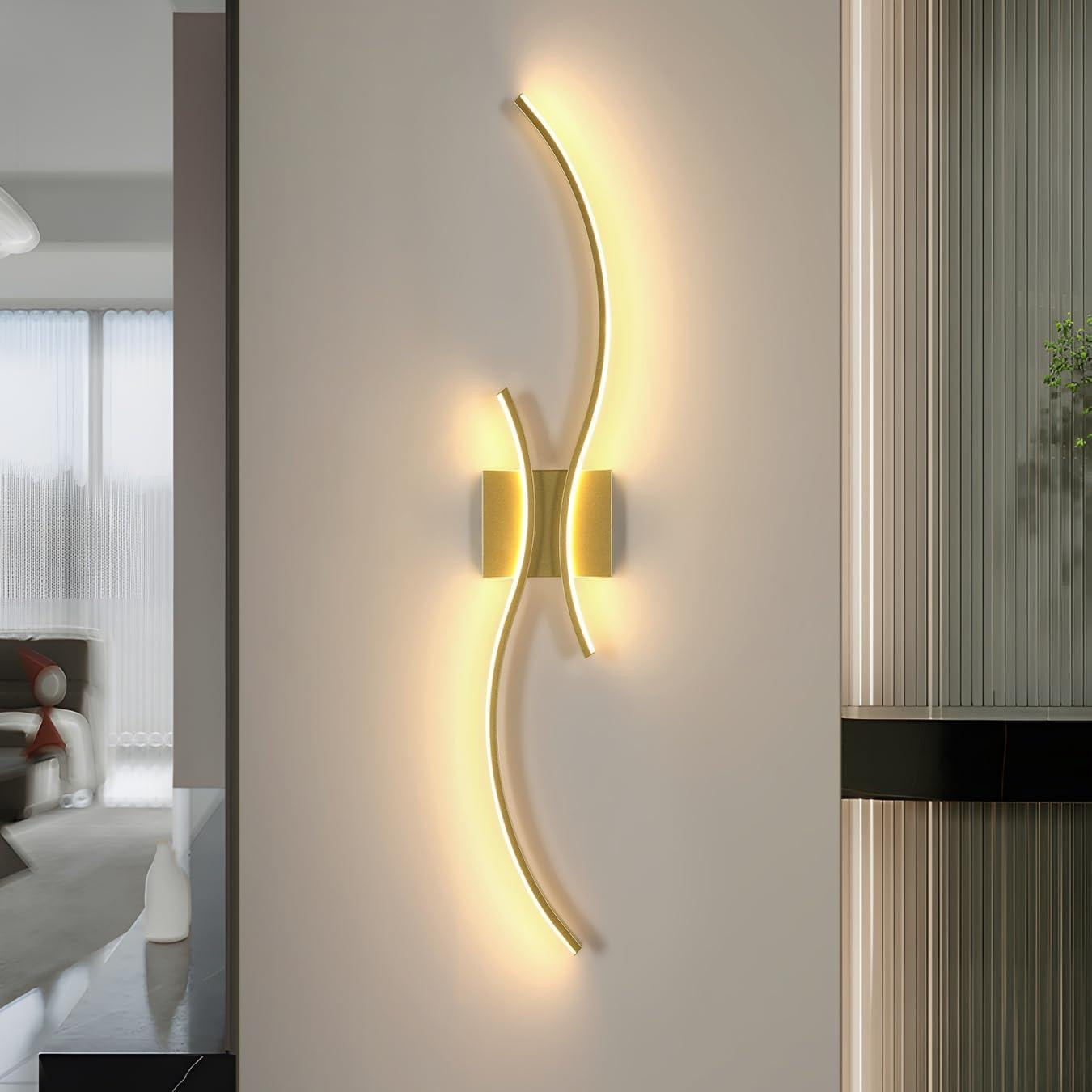 Comely LED Wandlamp, Dimbaar, Wit, 80 cm