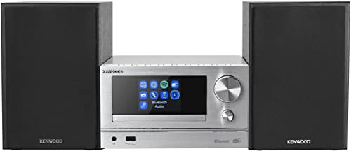 Kenwood Micro Hi-Fi Systeem M-7000S-S, Zilver, met Bluetooth en Wifi