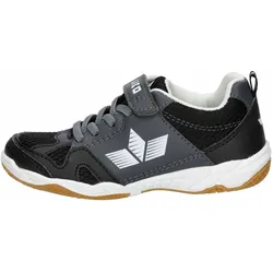 Lico, Jungen, Hallenschuhe, Sport VS (30), Schwarz, Weiss, Grau