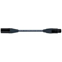 Quik Lok C-AES/EBU – 2 Digitales Audiokabel (2 m, AES/EBU Kabel), Audiokabel