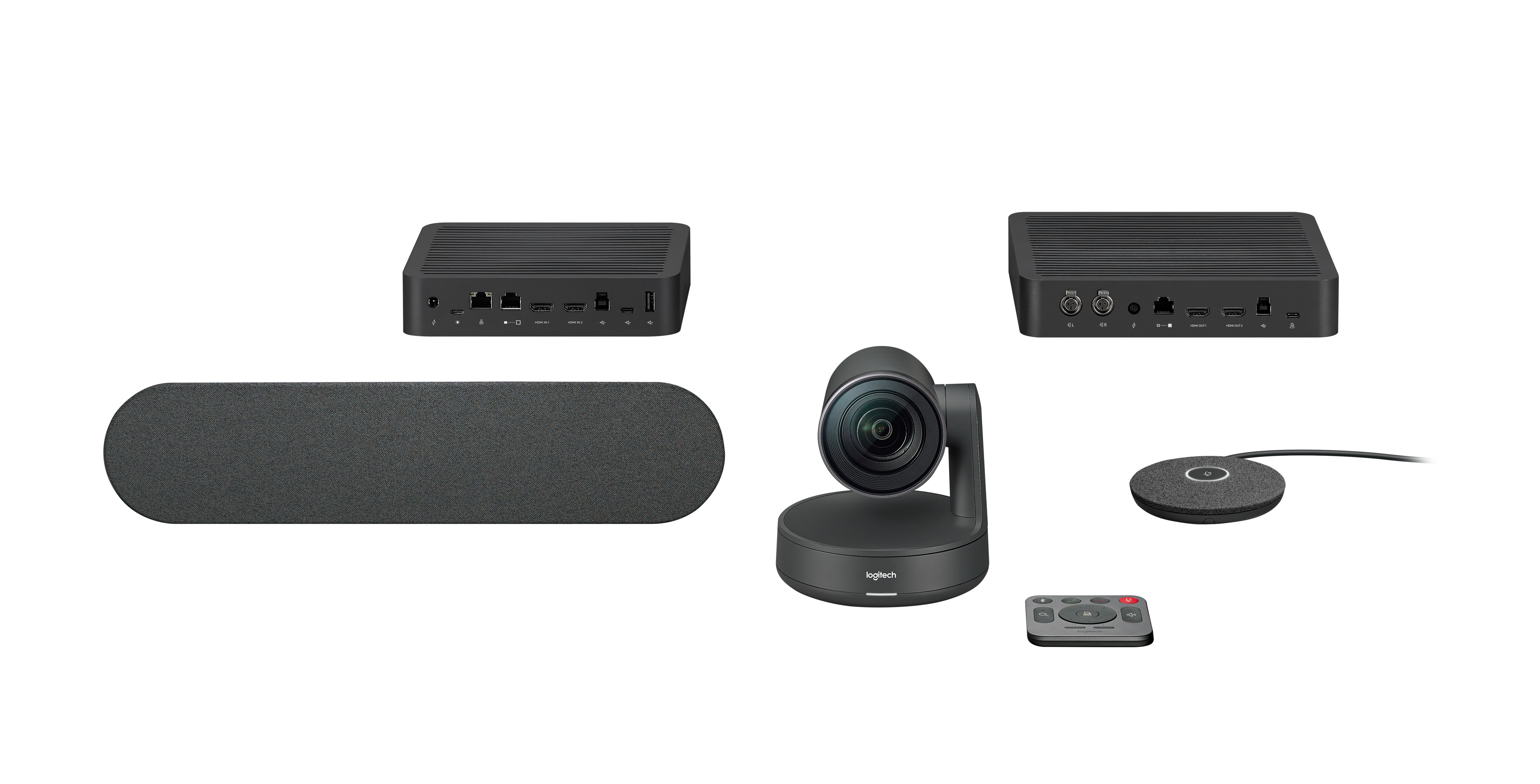Logitech Rally - Modulares 4K-Videokonferenzsystem für große Räume 960-001218