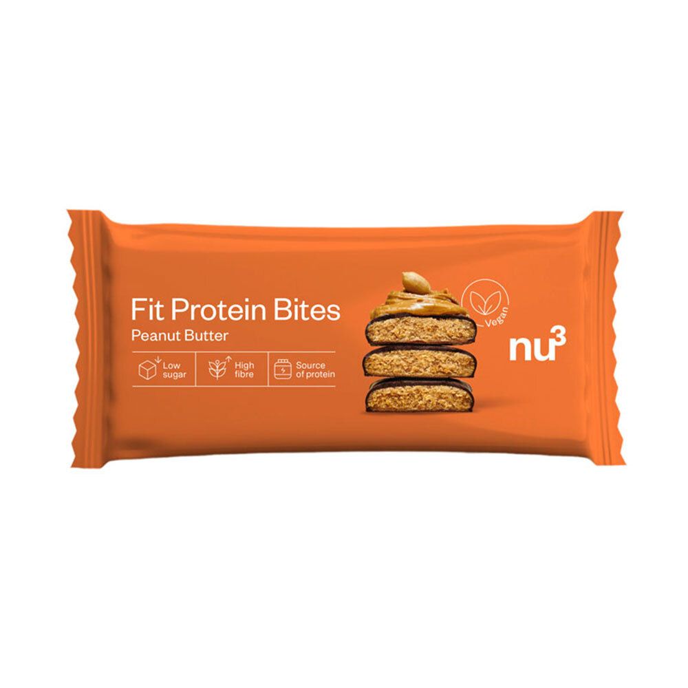 nu3 Fit Protein Bites Peanut Butter 60 g Riegel