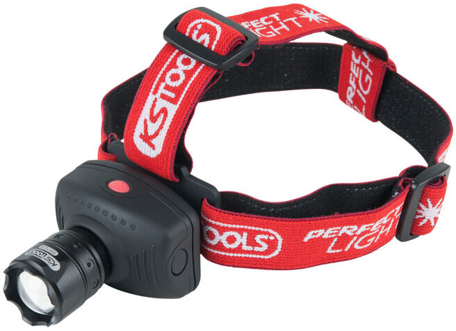 Lampe frontale perfectLight avec focus 140 lumens ; KS Tools (550.1238)