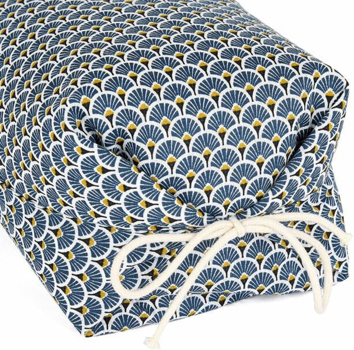 Makura Japanse Stijl Kussenhoes - Marineblauw