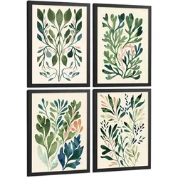 POSTER 2er-Set Wandbilder Matisse Blumen modern Wohnzimmer Deko, Schlafzimmer, Küche, Badezimmer Rahmenlos A3