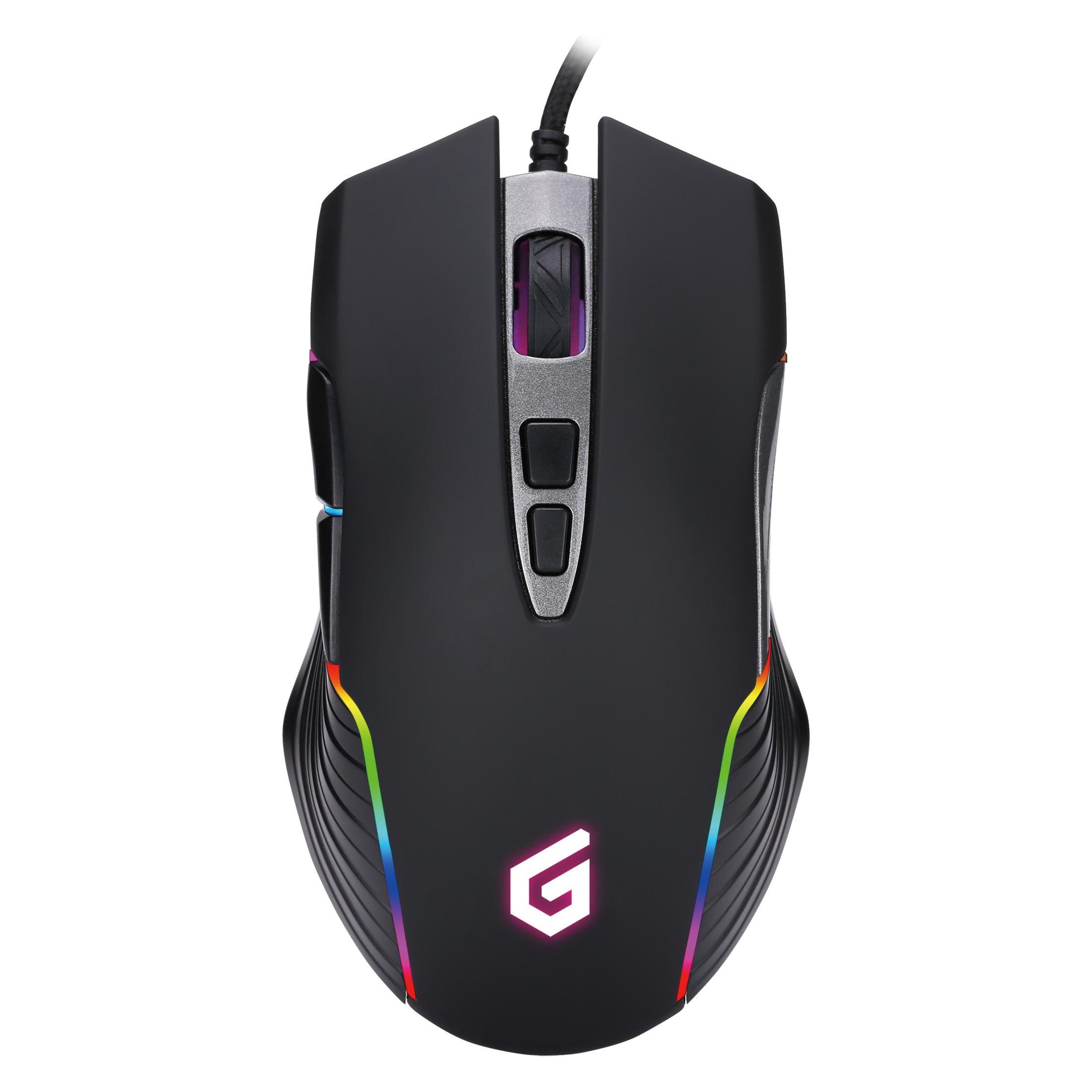 Conceptronic Gaming USB Maus, 7200 DPI, IC sensor,DJEBBEL03B (Kabelgebunden) (DJEBBEL03B)