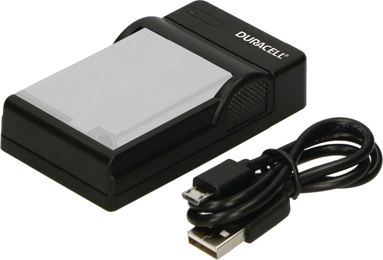 Duracell oplader met USB-kabel voor DRC13L/NB-13L