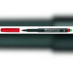 FABER-CASTELL Faber Castell Marker Multimark permanent M 1,0 mm rot