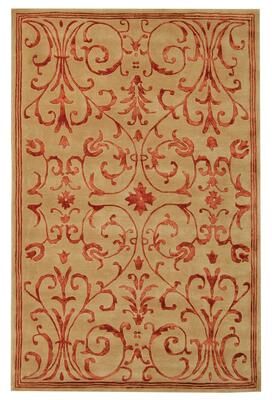 SAFAVIEH Handmade French Tapis Chantelle Shabby Chic Oriental Wool Rug