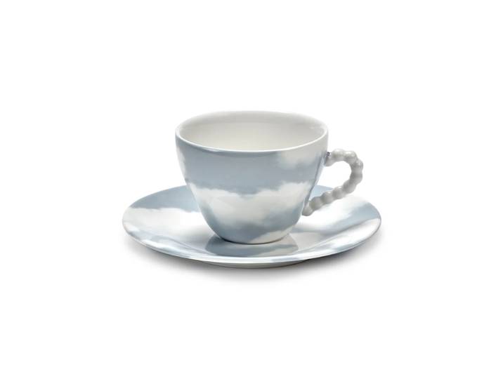 Serax - Rêves de Rêves Tasse und Untertasse, blau / weiss