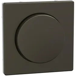 Merten MEG5250-6052 Zentralplatte mit Drehknopf, Moccametallic, System Design MEG52506052