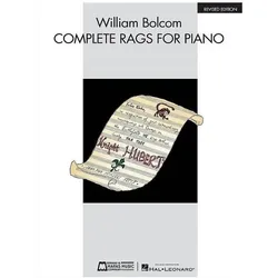 William Bolcom - Complete Rags for Piano: Revised Edition, Fachbücher von William Bolcom