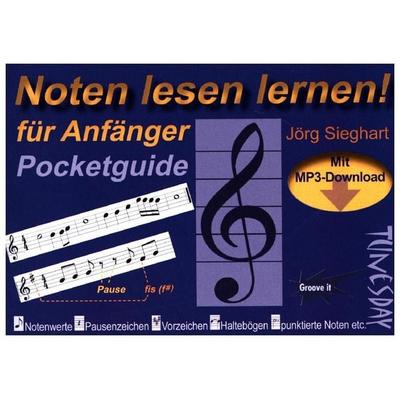Noten lesen lernen!, Taschenbuch von Jörg Sieghart, Tunesday Records, 978-3-95534-007-0