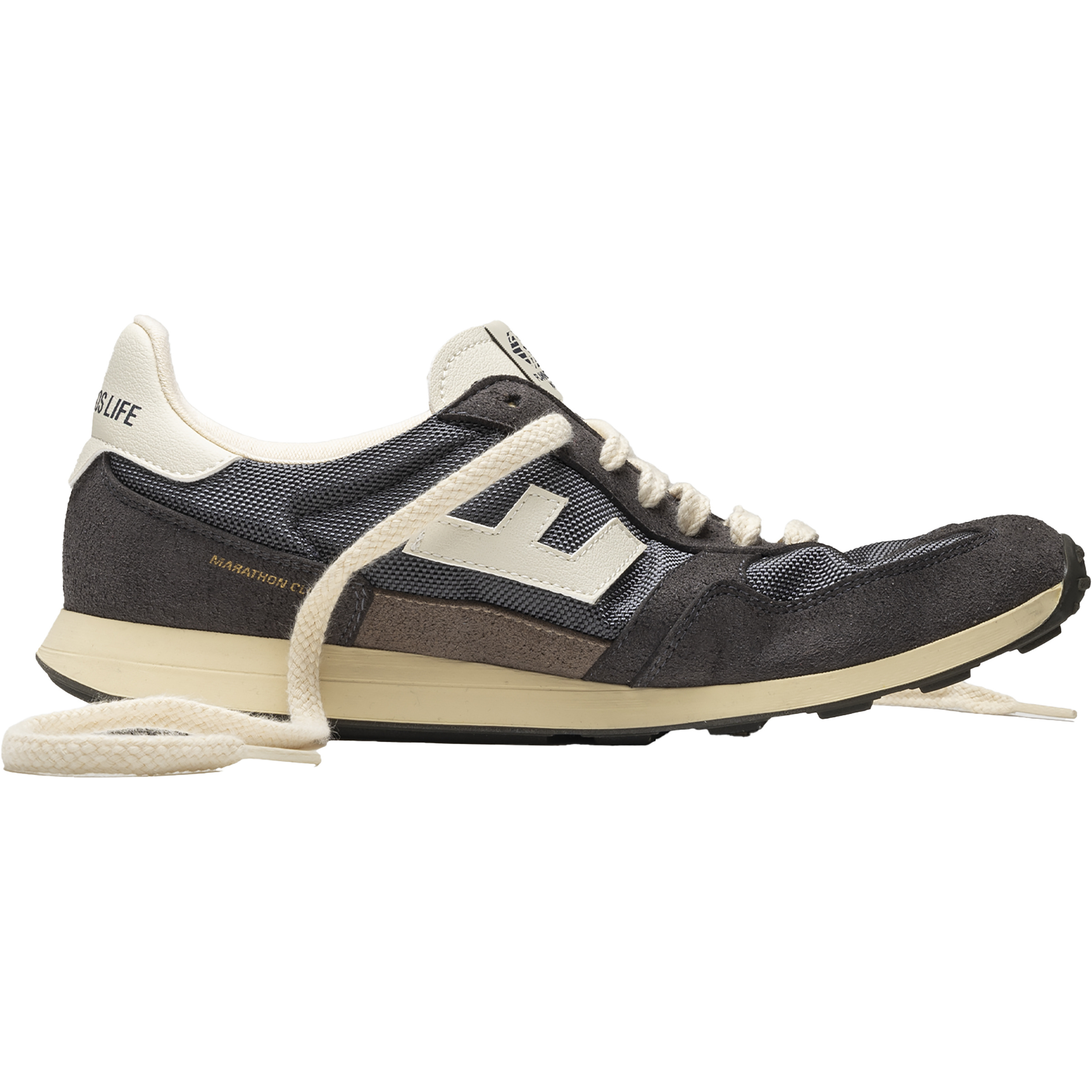 Flamingos Life Marathon Club Freizeitschuhe grau Größe 38 Lifestyle Atmungsaktiv