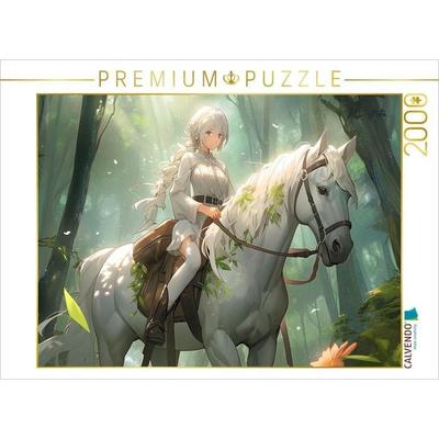 CALVENDO Puzzle Ausritt im Wald | 2000 Teile Lege-Größe 90x67cm Foto-Puzzle für glückliche Stunden, Sonstige von , Calvendo Puzzle