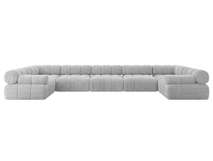 Wohnlandschaft Birno-U3 Grau - Poso 110