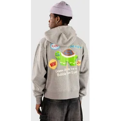 A.LAB Jerry Gang Popsicles Boxy Sweatjacke heather grey Gr. M