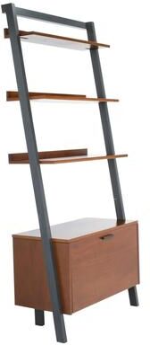 "SAFAVIEH Vlad 32-Inch Wood Bookshelf, Modern - 32"" W x 15.4"" L x 72"" H"