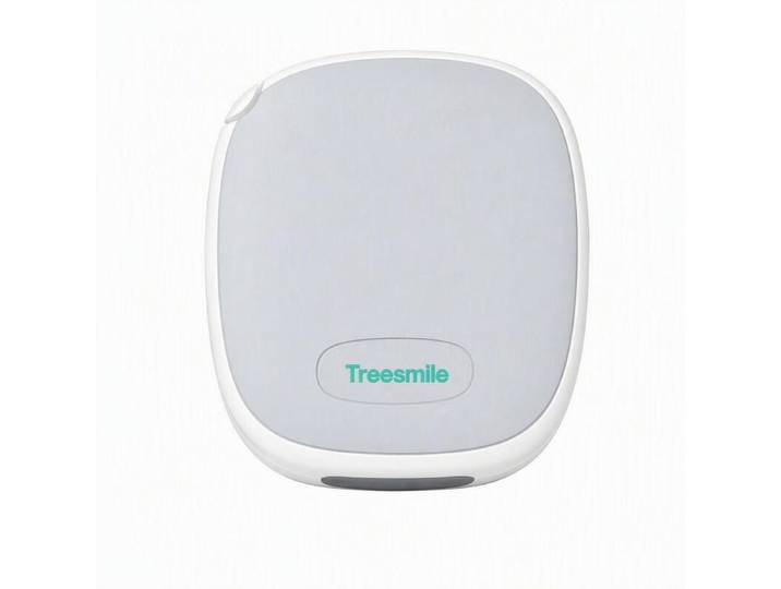 Treesmile AR06 Nébuliseur à compresseur sur secteur, Blanc, 3 modes de brume, Débit de brume continu, Soins respiratoires à domicile
