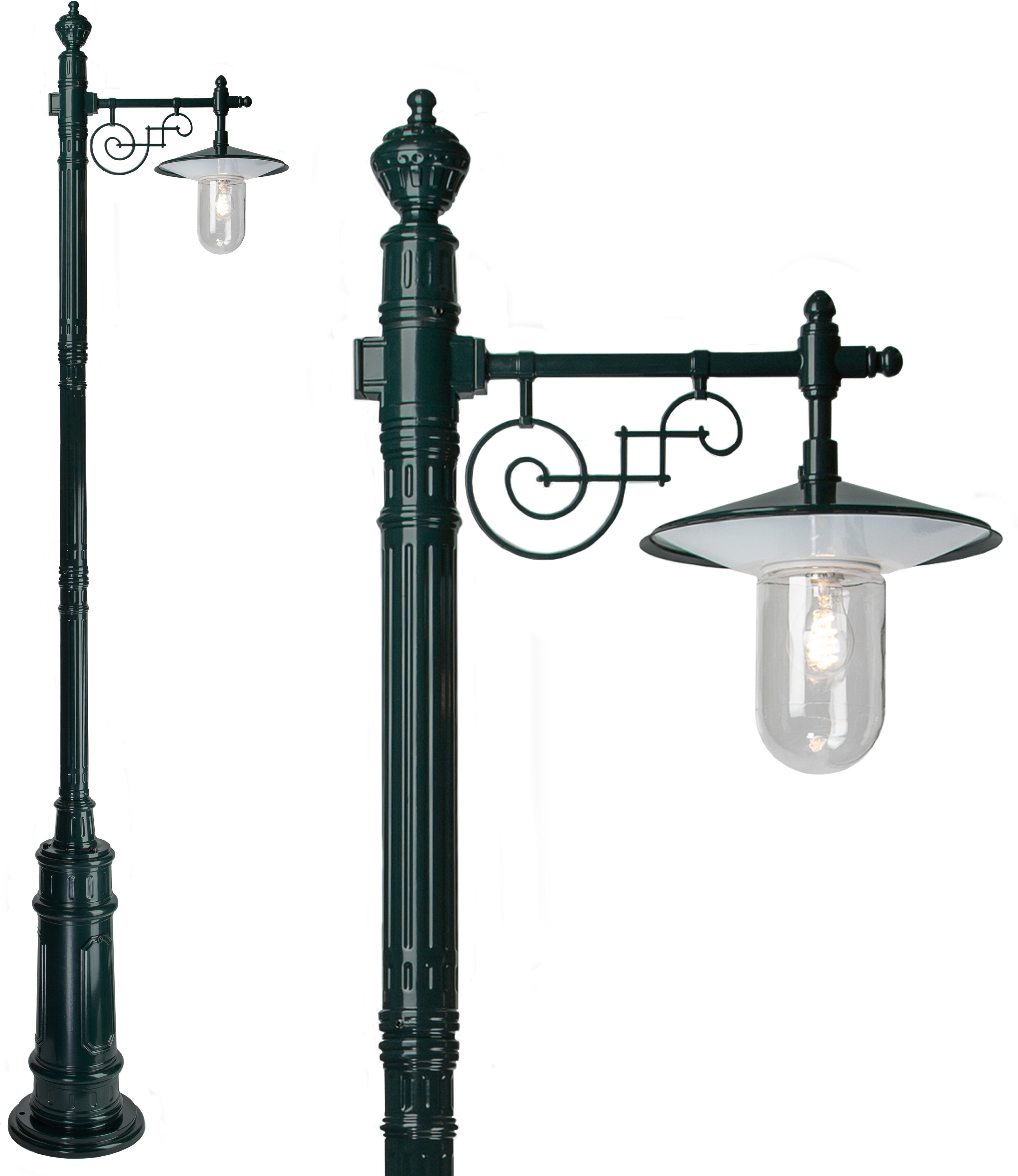 KS Verlichting Merano Lantaarnpaal Groen