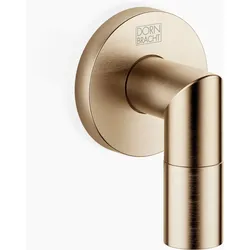 Dornbracht Wandanschlussbogen, runde Rosette 55mm, 28450625-27, Farbe: Light Gold gebürstet