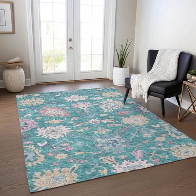 Addison Rugs Machine Washable Indoor/ Outdoor Causal Traditional Chantille Rug