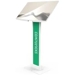 Compulocks Brandable Vesa Floor Stand For, Tablet Halterung, Weiss