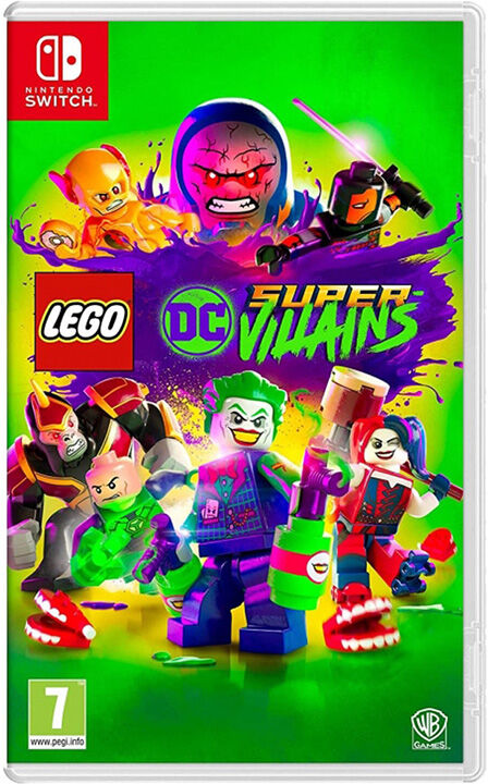 WARNER JOGO SWITCH LEGO DC CODE IN BOX