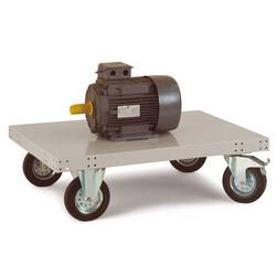Manuflex TT0072.9006 Plattformwagen ohne Schiebebügel Stahlblech Traglast (max.): 400 kg